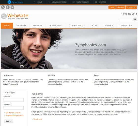 WebMate Theme for Drupal