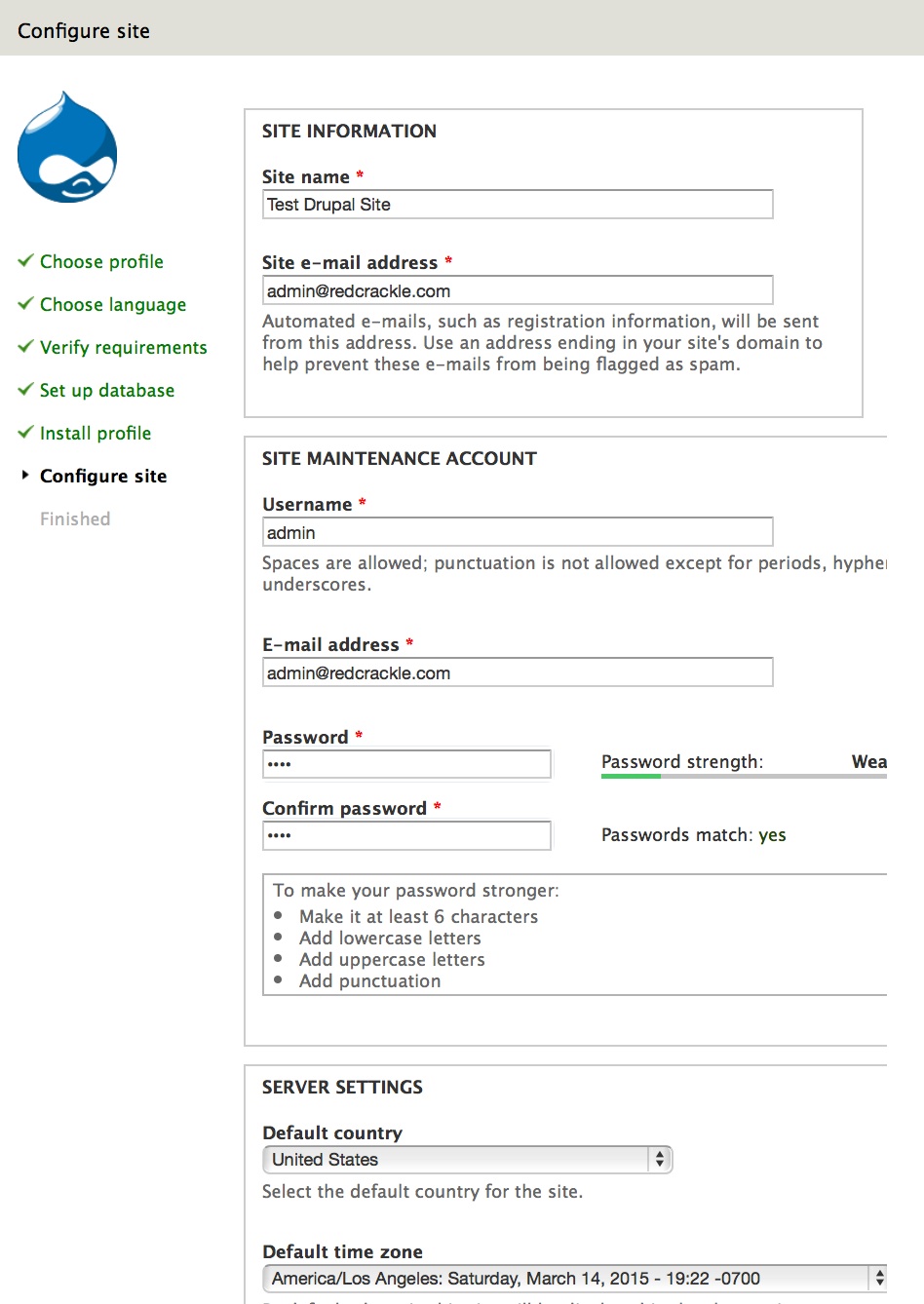 How to install Drupal 7 with Nginx, PHP-FPM and MySQL on Ubuntu 14.04